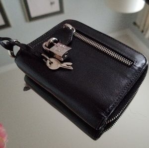 D&G Black  Leather Wallet